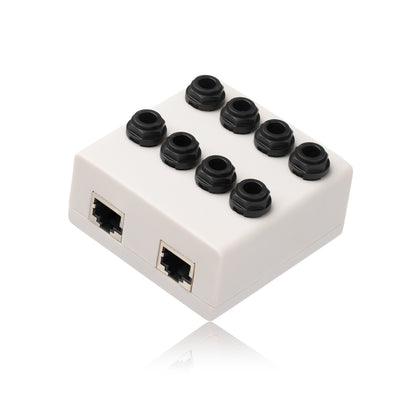 Tetrapatch TRP8 8-channel AES-72 type-1M to 1/4" TRS adapter